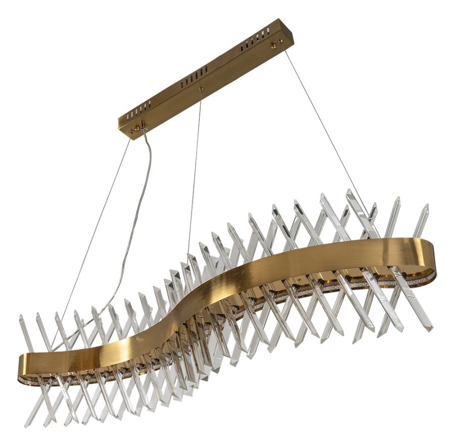 PDC 679 GD  ΡΑΓΑ LED ΣΤΕΦΑΝΙ ΣΧΗΜΑΤΟ "S" ΚΑΙ  ΚΡΥΣΤΑΛΛΑ ARlight 0104411