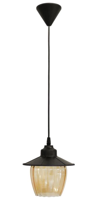 Φωτιστικό κρεμαστό AP-98Κ BLACK Heronia 11-0228