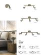 SE 140-BR1 (x6) Saba Packet Bronze adjustable spotlight+ HOMELIGHTING 77-8837