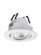 Χωνευτό Σποτ Στρογγυλό Λευκό 8,8x8,8cm LED 2700-6500K 345lm Ρυθμιζόμενο Εφαρμογή-Τηλεχειριστήριο Eglo Saliceto 99671