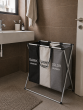 Καλάθι Απλύτων Polyester με Σκελετό Αλουμινίου 58x40cm MRShome  DF-0075000