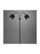 Φωτιστικό Επιδαπέδιο 60x25xH130cm 2xE14 Δίφωτο Μαύρο-Χρυσό Trio Tommy R46332079