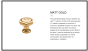 Horus Minoé Contemporary Collection - Complete Exposed Thermostatic Wall Shower Set - Satin Brass 49.797-LS