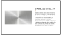 Horus Equinox316 Equinox316 Collection - Drain Valve with up and down - Stainless Steel 316 81.286-IX
