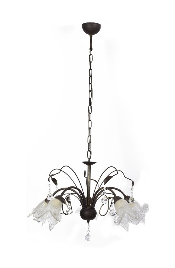 1017-5P MEMO BRONZE PATINA PENDANT LAMP Γ2 HOMELIGHTING 77-4475