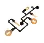 HL-102-5W MOMUS BROWN RUSTY WALL HOMELIGHTING 77-2812