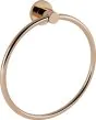 Κρίκος Πετσετών W200xD57xH215mm Rose Gold Gloss PVD Verdi 3020351