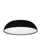 Eglo Tollos-Z Κλασική Μεταλλική Πλαφονιέρα Οροφής με Ενσωματωμένο LED σε Μαύρο χρώμα 55cm 900407