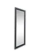 Καθρέπτης Επιτοίχιος Π50xY150 εκ. Black-Silver Wood Πλαίσιο Mirrors & More Sonja 1070296