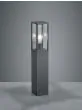 Φωτιστικό Κολωνάκι Εξ.Χώρου IP44 14xH80cm 1xE27 Αλουμίνιο Ανθρακί Trio Lighting Garonne 401860142