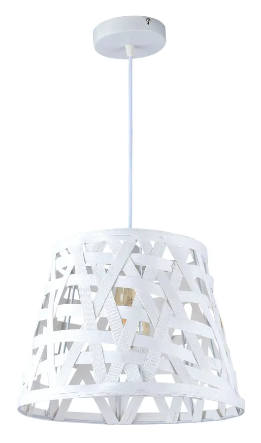 PDC 1022-1 # 1/Φ ΛΕΥΚΟ ΠΛΕΚΤΟ Τ.RATAN 1ΧΕ27 ARlight 0084502