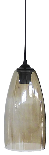 Φωτιστικό κρεμαστό GL-5050/15 1L  BL-FUME Heronia 02-0271