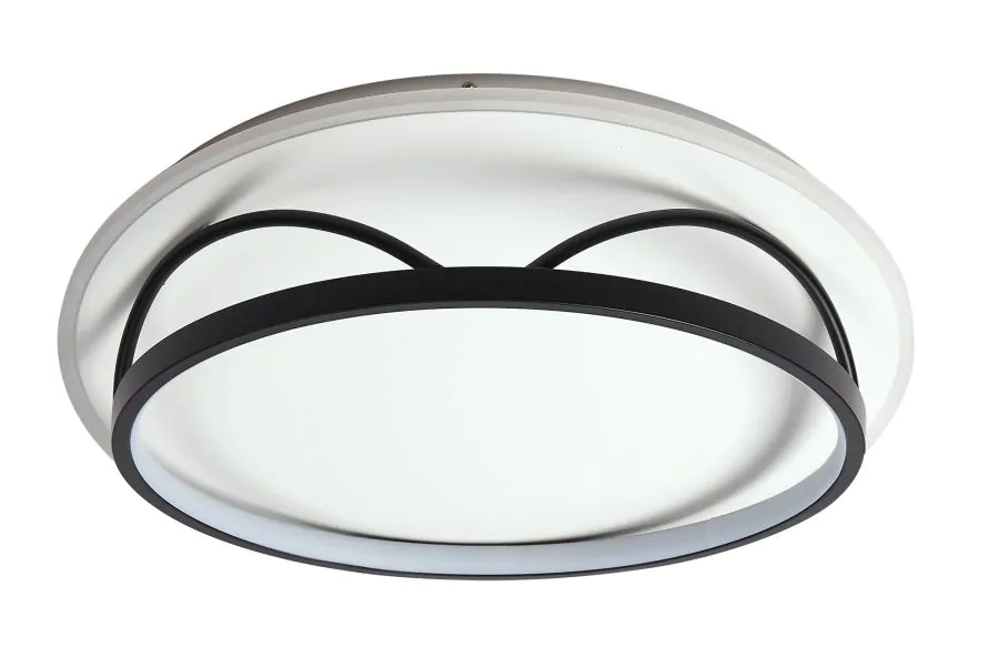 CCC 711 # LED ΟΡΟΦΗΣ ΚΥΚΛΙΚΟ ΜΑΥΡΟ-ΑΣΠΡΟ ARlight 0064189