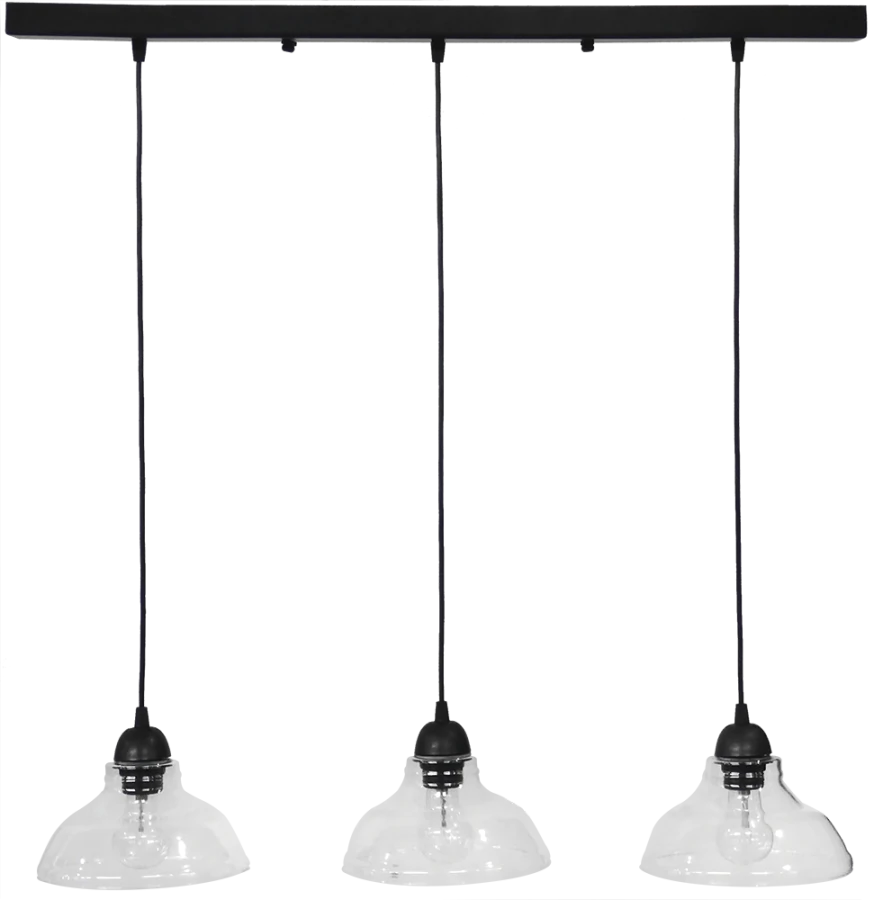 Φωτιστικό GL-5060 RAGA 3L BL-TRANS Heronia 02-0257