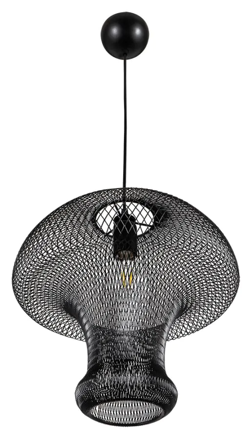 PDC 554 ΒΚ # ΚΡΕΜ 1/Φ ΜΑΝΗΤΑΡΙ ΜΑΥΡΟ ΣΥΡΜΑ Ε 27 ARlight 0084443