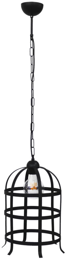 Κρεμαστό φωτιστικό CASTELLO/30 1L  CHAIN BL Heronia 34-0217