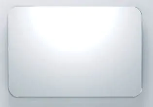 Καθρέπτης 90*60 εκ. Κουρμπαριστός, Αντιστρεφόμενος  FT23.090.007 