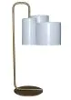 HL-3567-3T BRODY WHITE & OLD BRONZE TABLE LAMP HOMELIGHTING 77-3985