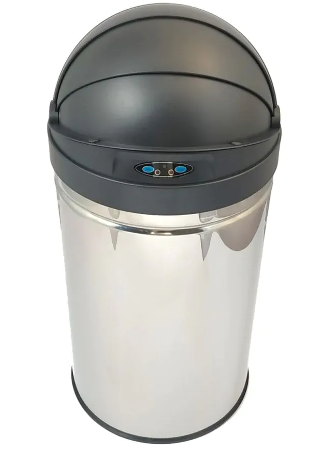 Αυτόματος Κάδος Inox με φωτοκύτταρο Ø30,5*63cm 30lt Bubble Dhole EAD100130B