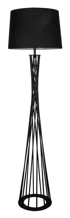 FLC 8261 BK ΔΑΠΕΔΟΥ ΜΕΤΑΛΛΙΚΟ ΜΑΥΡΟ ΜΕ ΚΑΠΕΛΟ  1ΧΕ27 ARlight 0164025