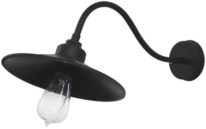 Απλίκα επιτοίχια  AS-150AP BLACK Heronia 31-0595