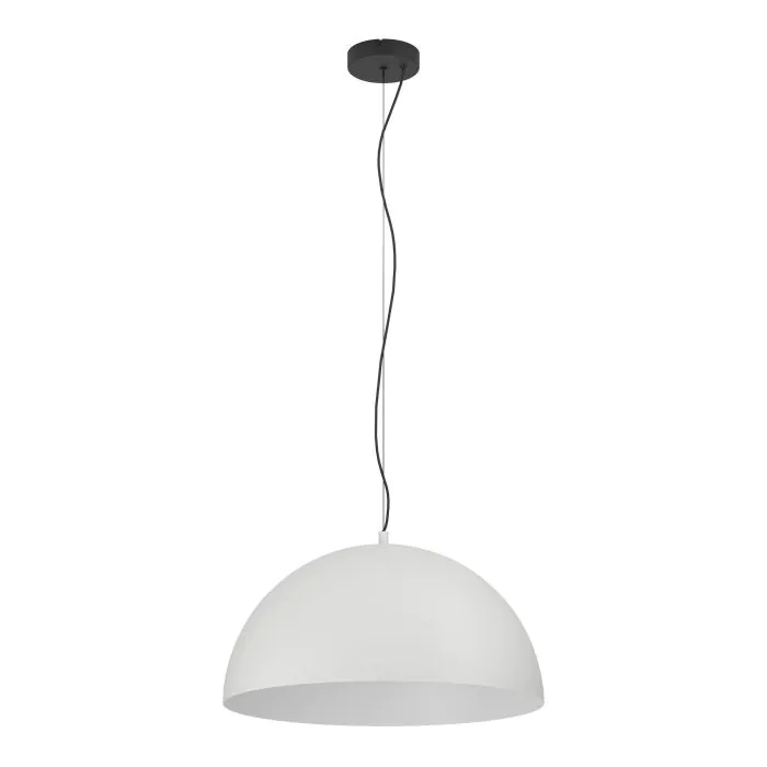 Κρεμαστό Φωτιστικό Μονόφωτο 1xE27 Ø53,5cm Γκρι Eglo Gaetano 900697