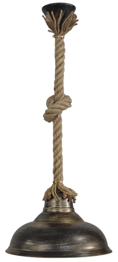 Κρεμαστό φωτιστικό PUBLIC 1L ROPE UT-BR Heronia 31-1173