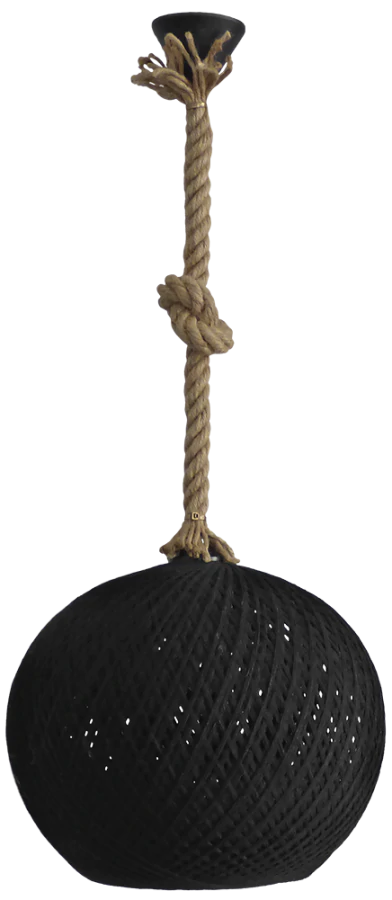 SILK-02 Φ35 ROPE BLACK UT-BL 1/L Ε/27 Heronia 31-1152