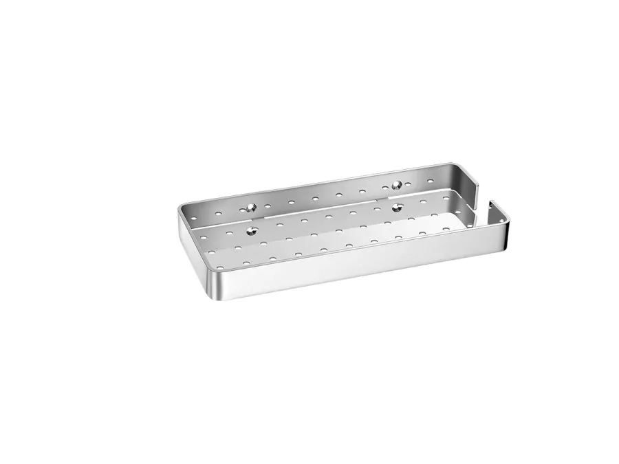 Σπογγοθήκη Ίσια W24xD10,5xH2,5 cm Chrome Sanco Shower Shelves 0342-A03