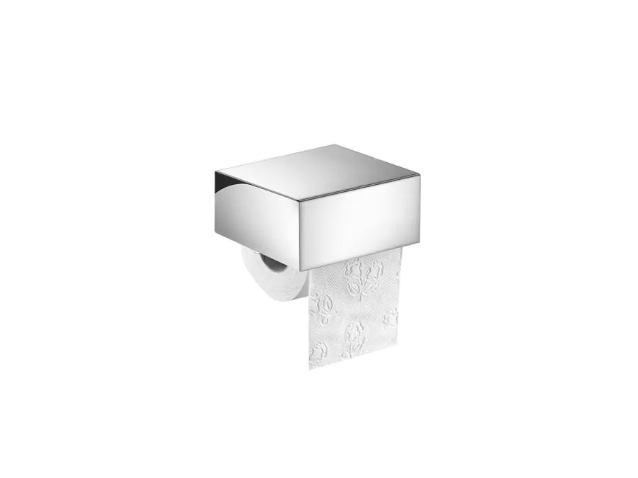 Χαρτοθήκη με Καπάκι W13xD11xH6 cm Ορείχαλκος Chrome Sanco Toilet Roll Holders Pro 0854-A03