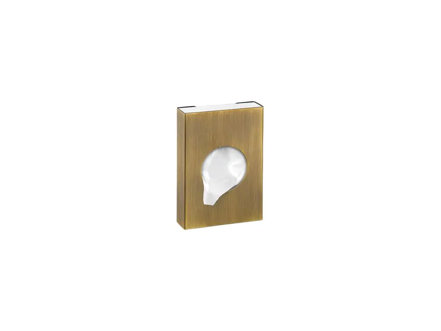 Θήκη για σακουλάκια Υγιεινής Επίτοιχη Sanco Tissue Dispensers Bronze Mat 098-M25  