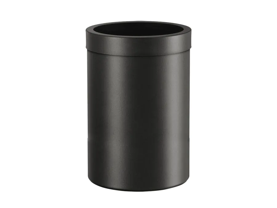 Χαρτοδοχείο Ανοιχτό 12lt Sanco Open Bins Brass Graphite Dark 90664-122