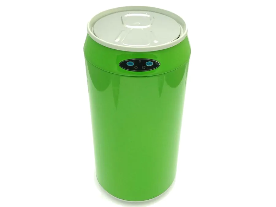 Αυτόματος Κάδος / Χαρτοδοχείο Inox  με φωτοκύτταρο Ø24*48,4cm Trendy Bear 12lt Πράσινο  EAD100512GR