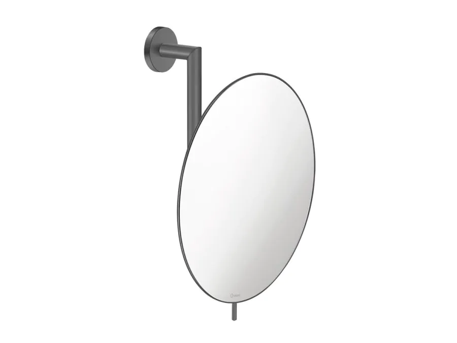 Καθρέπτης Μεγεθυντικός Επιτοίχιος Ø25 εκ. Μεγέθυνση *5 Antracite Grained Sanco Mirrors MR-764-M118