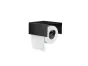 Χαρτοθήκη με καπάκι Ορείχαλκος Black Mat Sanco Toilet Roll Holders Pro 0856-M116