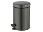Χαρτοδοχείο 12lt  Ø25x40 εκ. Graphite Dark Sanco Waste Bins  90611-122