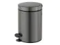 Χαρτοδοχείο 12lt  Ø25x40 εκ. Antracite Grained Sanco Waste Bins 90611-M118