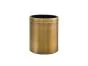Χαρτοδοχείο Ανοιχτό 5lt Sanco Ø20,5xH24,5 cm Open Bins Brass Bronze Mat 90660-M25