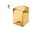 Χαρτοδοχείο 5lt 18x25*Y26,5 cm Gold 24K Soft Closing Sanco Waste Bins 90677-A05