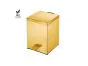 Χαρτοδοχείο 5lt 18x25*Y26,5 cm Gold 24K Brushed Soft Closing Sanco Waste Bins 90677-AB5