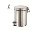 Χαρτοδοχείο 5lt  Χρώμα Brushed Nickel Soft Closιng Sanco Waste Bins 90680-A73