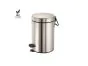 Χαρτοδοχείο 3lt Soft Closιng System Brushed Nickel Sanco Waste Bins 90689-A73