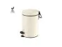 Χαρτοδοχείο 3lt Soft Closιng System Beige Mat Sanco Waste Bins 90689-M102