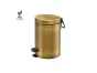 Χαρτοδοχείο 3lt Soft Closιng System Bronze Mat Sanco Waste Bins 90689-M25 