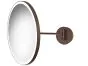 Καθρέπτης Led 5w Μεγεθυντικός Ø40x33εκ.IP44 220-240V Sanco Cosmetic Mirrors Wenge MRLED-405-A75