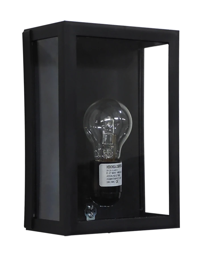 Φωτιστικό επιτοίχιο SLP-60A BLACK Heronia 13-0108