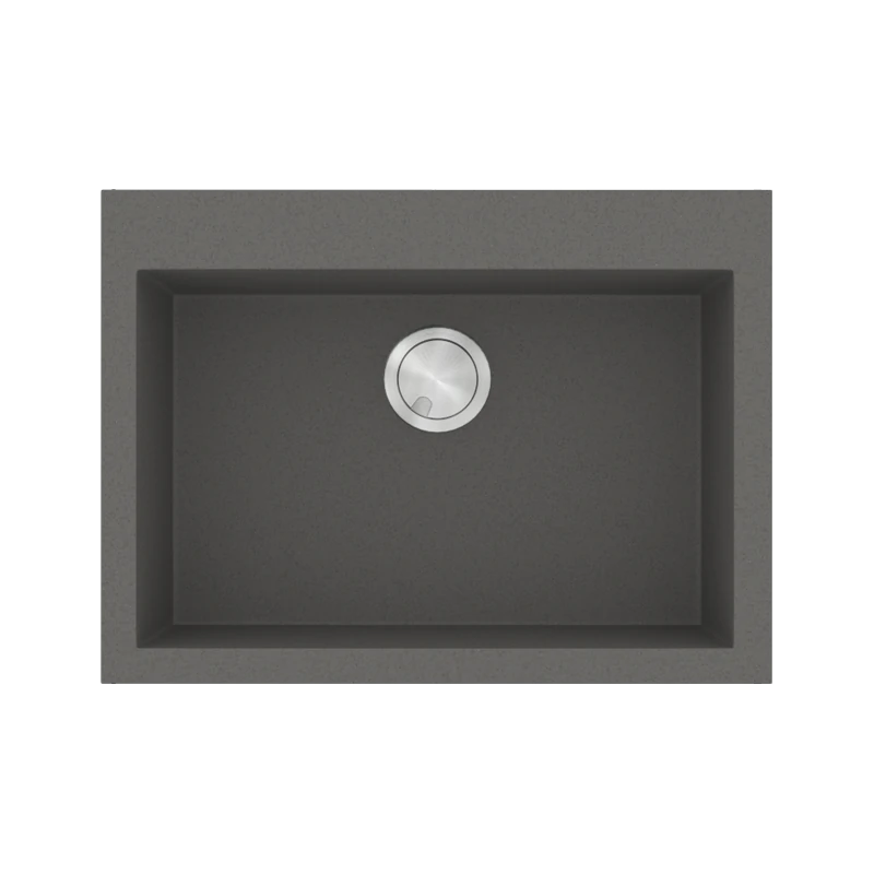 Νεροχύτης Κουζίνας 70x50cm Ένθετος ερμάριο 70cm Γρανίτης Sanitec Ultra Granite 815-35-Pietra