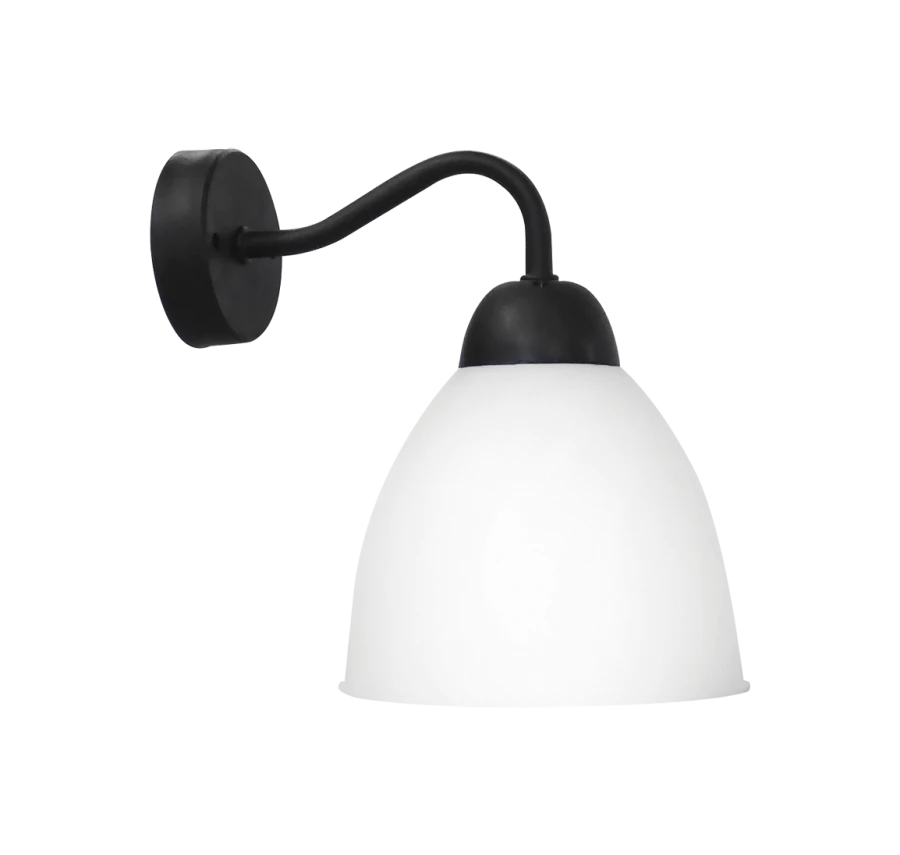 Φωτιστικό τοίχου / απλίκα AS-25AP OVO BL-WH Heronia 31-1192