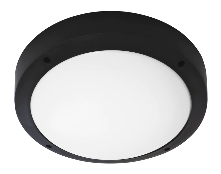 Φωτιστικό πλαφόν οροφής/τοίχου SLP-40Α BLACK Heronia 13-0086