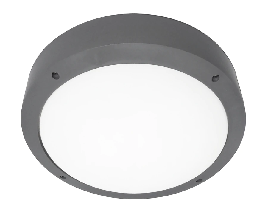 Φωτιστικό πλαφόν οροφής/τοίχου SLP-40Α GREY Heronia 13-0088